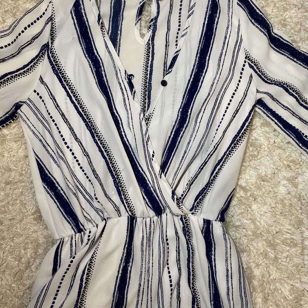 Vintage Havana 1/2 sleeve romper